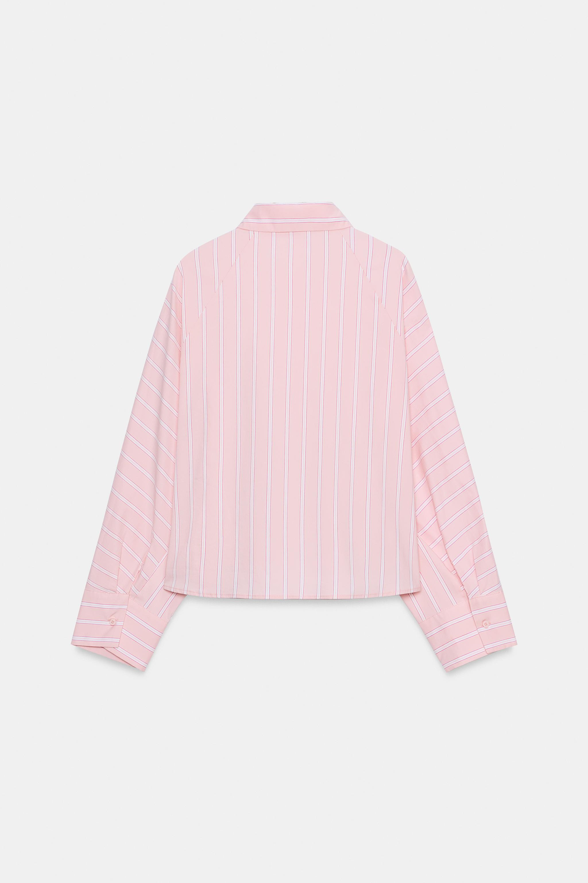WIDE ARMHOLE STRIPED SHIRT | Zara US