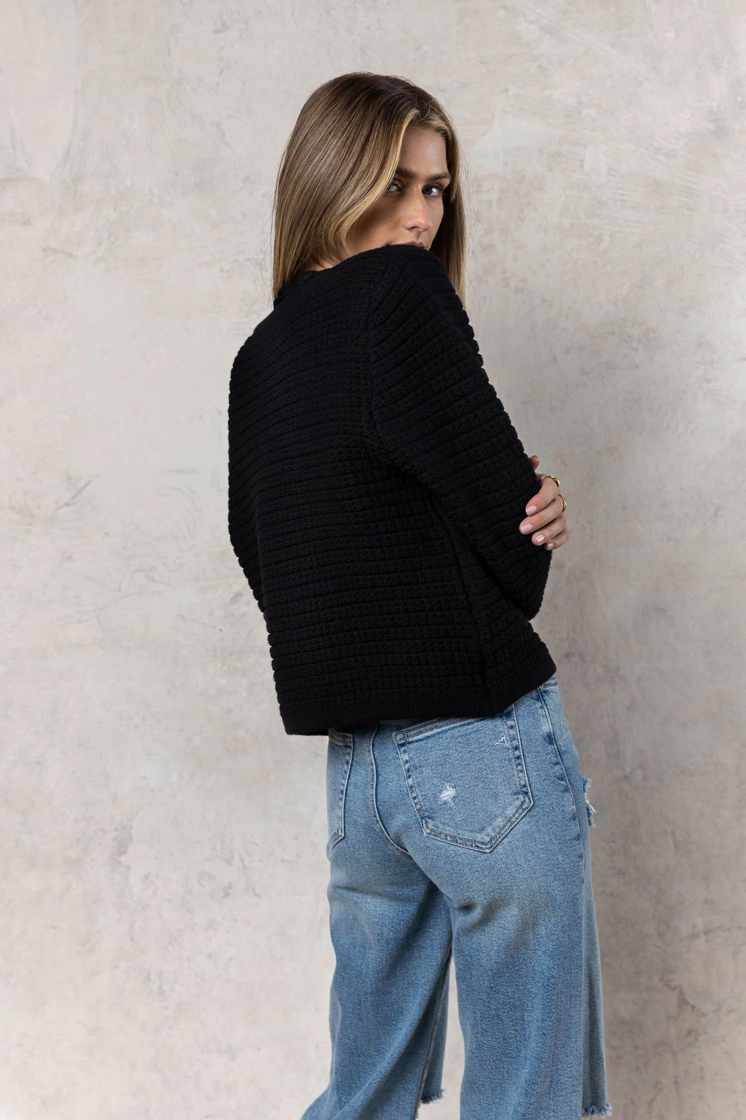 Susan Sweater in Black - böhme | Bohme