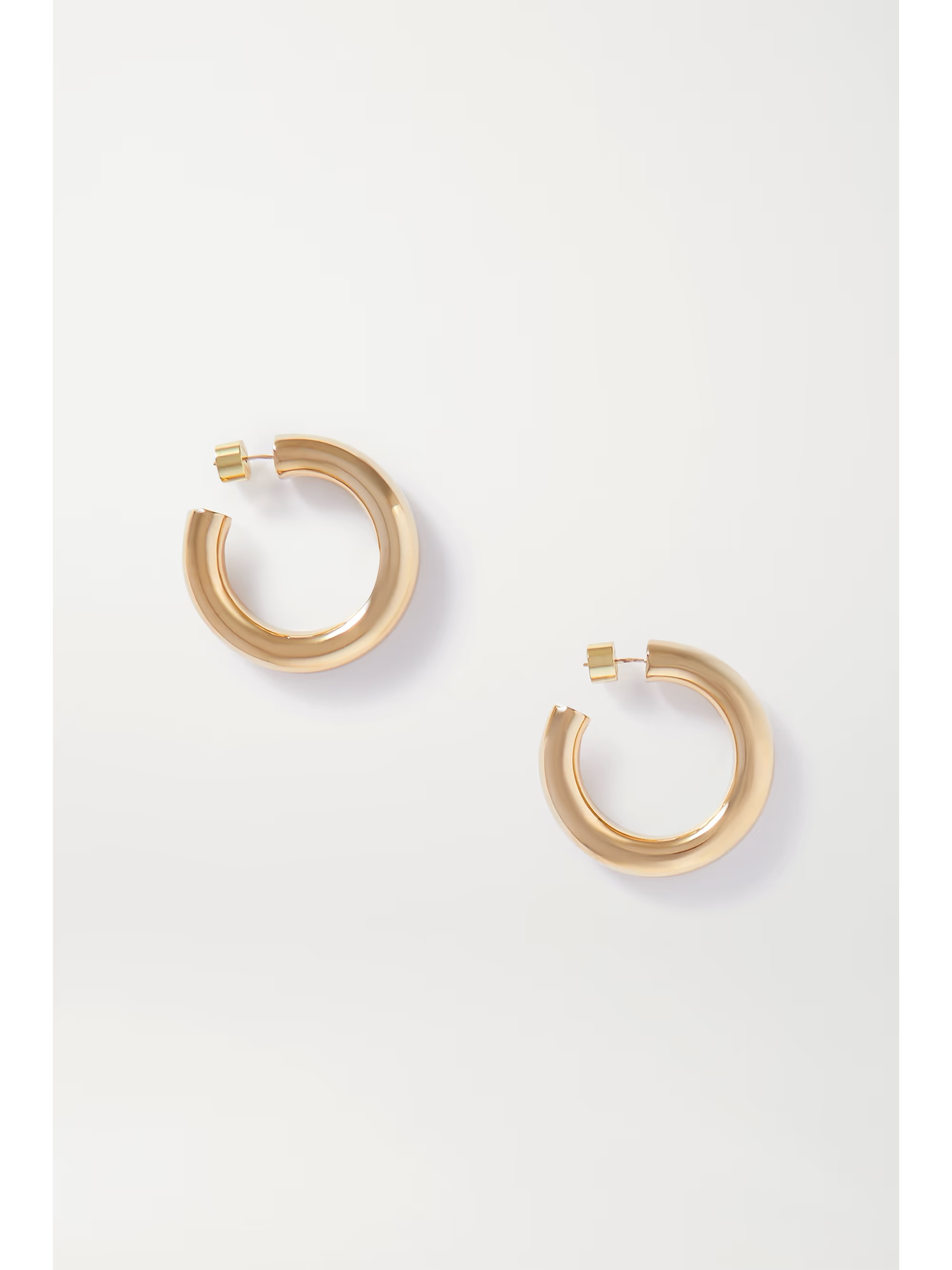 Mini Jamma gold-plated hoop earrings | NET-A-PORTER APAC