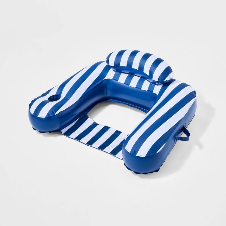 Pool Lounge Chair Navy - Sun Squad™ | Target