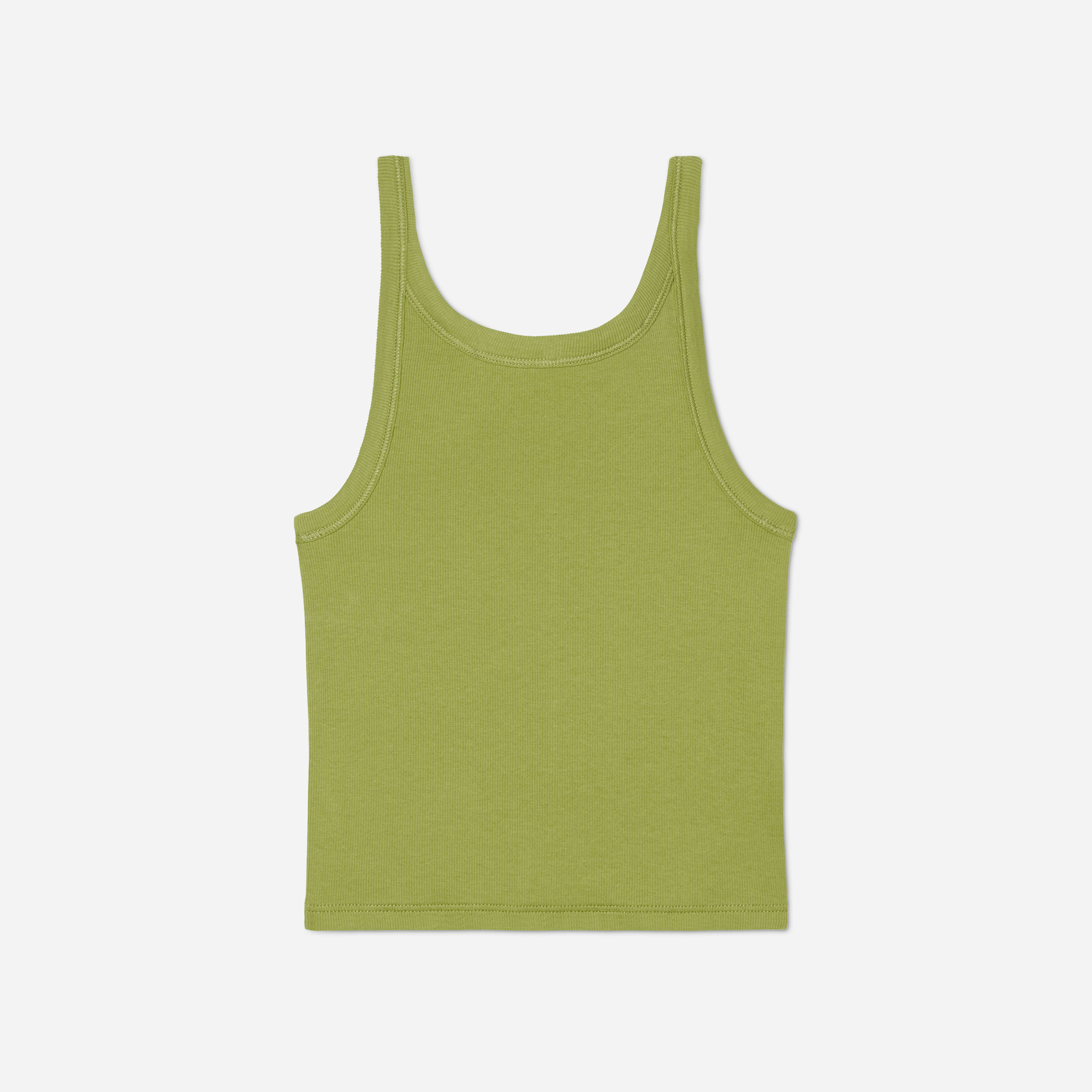 The Pima Micro-Rib Short Tank | Everlane