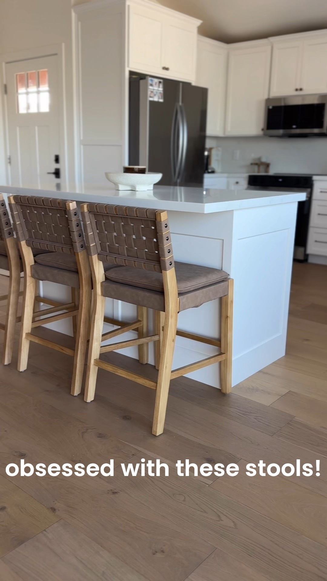 My favorite bar / counter stools! These are the natural brown in the counter height 🤎✨ they’re so gorgeous and actually were easy to put together! They’re on sale now too!!!!

#LTKHome