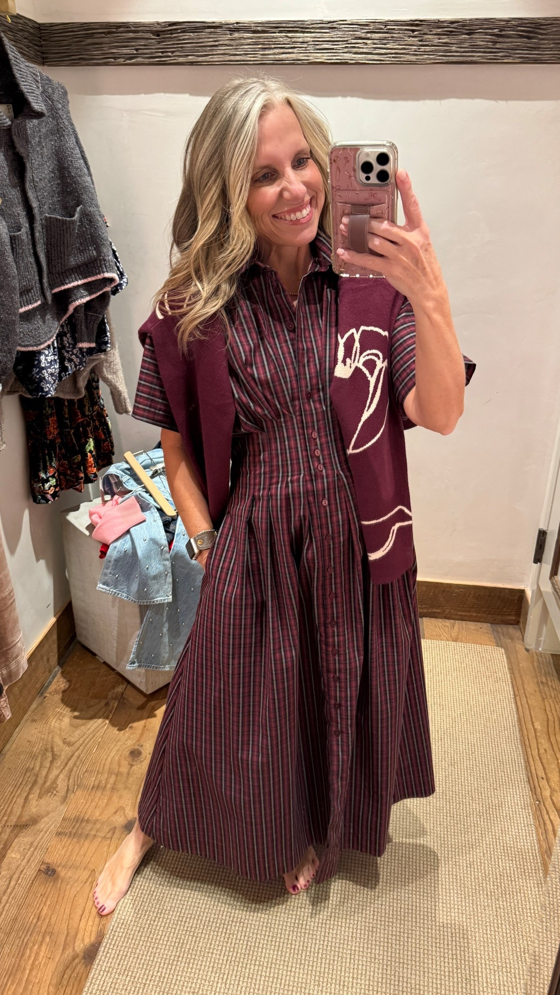 Cute dress great Thanksgiving look. 

#LTKOver40 #LTKCyberWeek #LTKHoliday