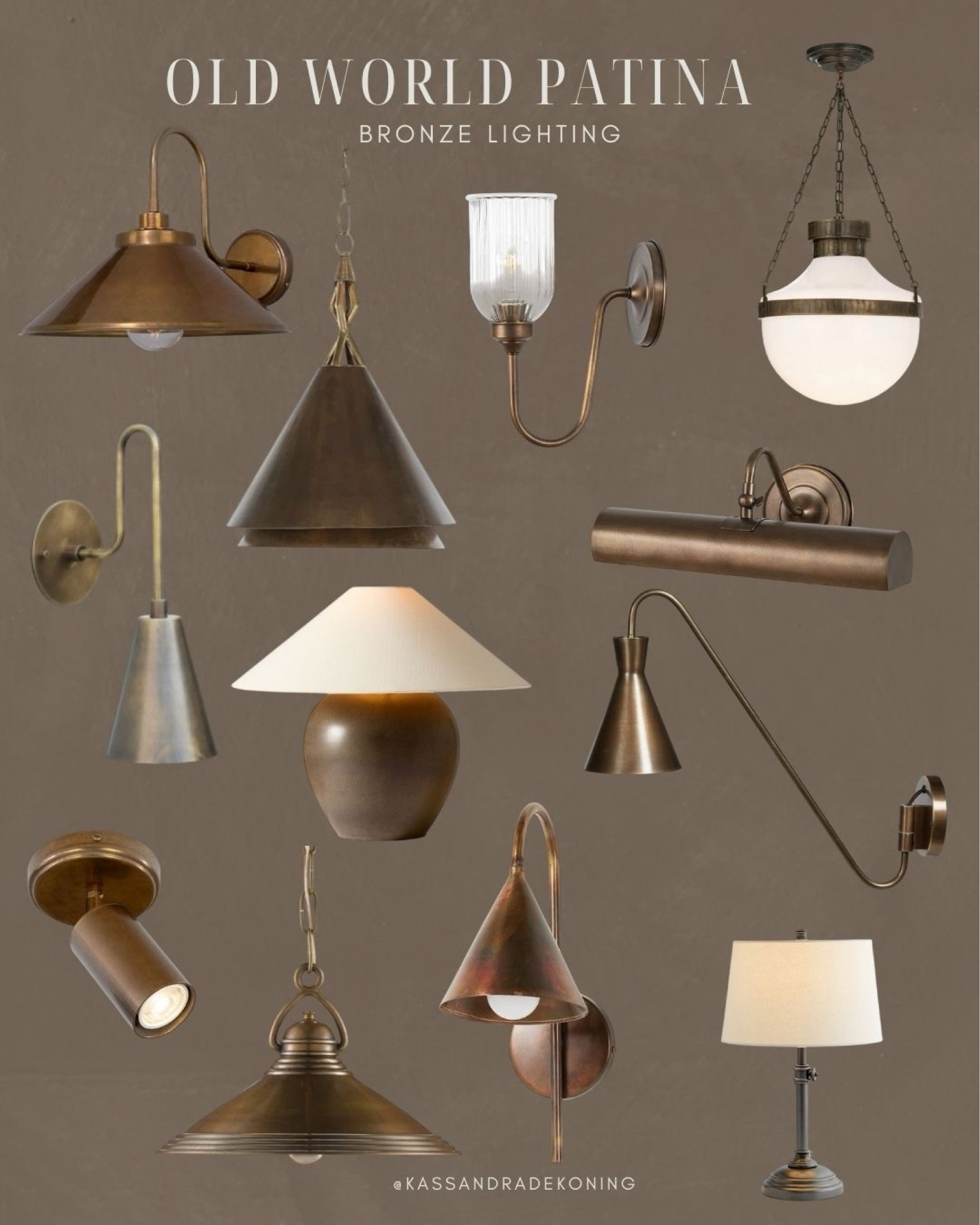 Old World Patina: Bronze Lighting 

Home decor, aged brass, timeless interiors, Wayfair home, McGee and Co, budget friendly decor, interior lighting, Etsy home finds, vintage finds 

#LTKHome