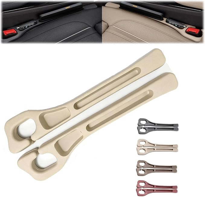 No Drop Seat Guard, Car Seat Gap Filler, Drop seat Gap fillers Between Seat and Console Stop Thin... | Amazon (US)