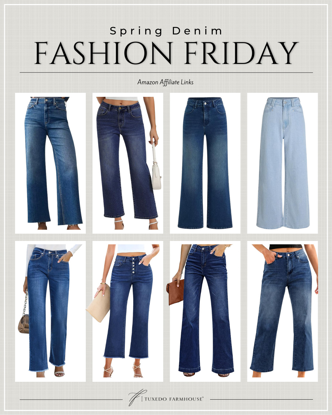 Amazon - Spring Denim Fashion Friday

Check out these trendy denim picks for spring! Perfect for a stylish yet comfortable look. #SpringDenim 

 #LTKSeasonal #LTKSaleAlert #LTKBeauty