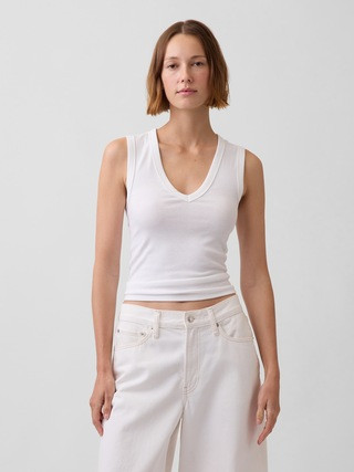 Modern V-Neck Tank Top | Gap (US)