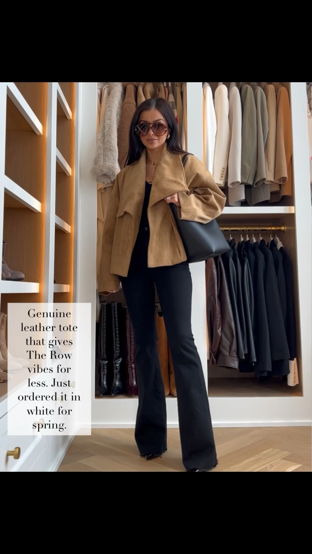 A genuine leather tote that gives The Row vibes for less. Minimal, structured, and effortlessly chic, this Amazon find looks designer without the designer price tag. I just ordered it in white for spring and cannot wait to style it with denim, dresses, and everything in between.

miamiamine amazon purse genuine leather tote designer inspired bag the row inspired tote minimalist handbag spring accessories chic everyday bag quiet luxury style elevated essentials affordable luxury find Amazon must haves 

#LTKworkwear #LTKtravel #LTKstyletip