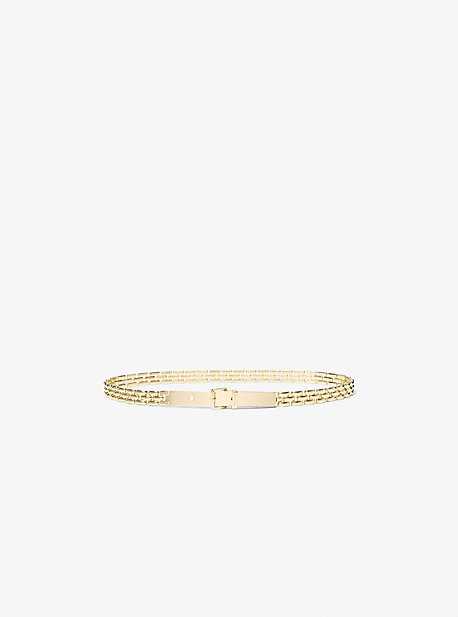 Gold-Tone Chain Belt | Michael Kors US