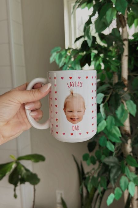 Fathers Day gift idea // personalized mug with baby’s face 👏🏻 the best gift idea for dad, grandparents & more 

#LTKFamily #LTKBaby #LTKGiftGuide