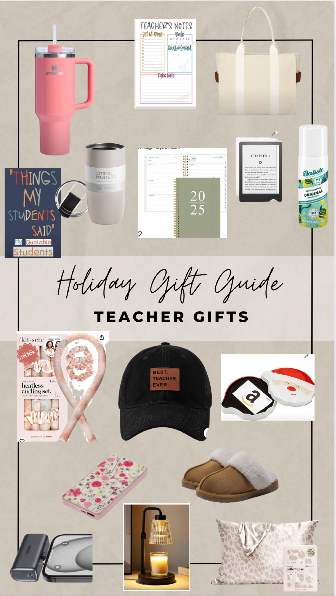 Show your appreciation this holiday season with thoughtful gifts for the amazing teachers in your life! From personalized goodies to classroom essentials, we’ve got the perfect ideas to make them smile. 🎁✨ #TeacherGifts #HolidayGiftGuide #ThankATeacher #GiftIdeas #TeacherAppreciation #ChristmasGifts #GiftsForTeachers #TeachingGifts #HolidaySeason#giftguide#blackfriday

#LTKCyberWeek #LTKGiftGuide #LTKSeasonal