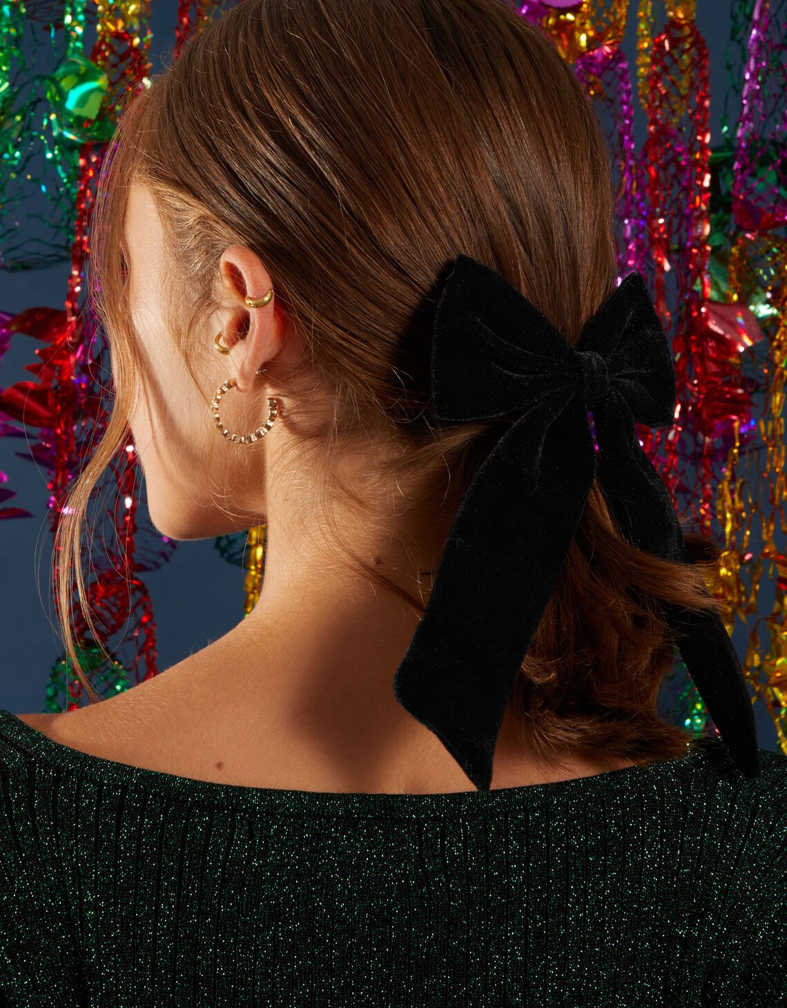 Velvet Bow Hair Clip | Accessorize (Global)