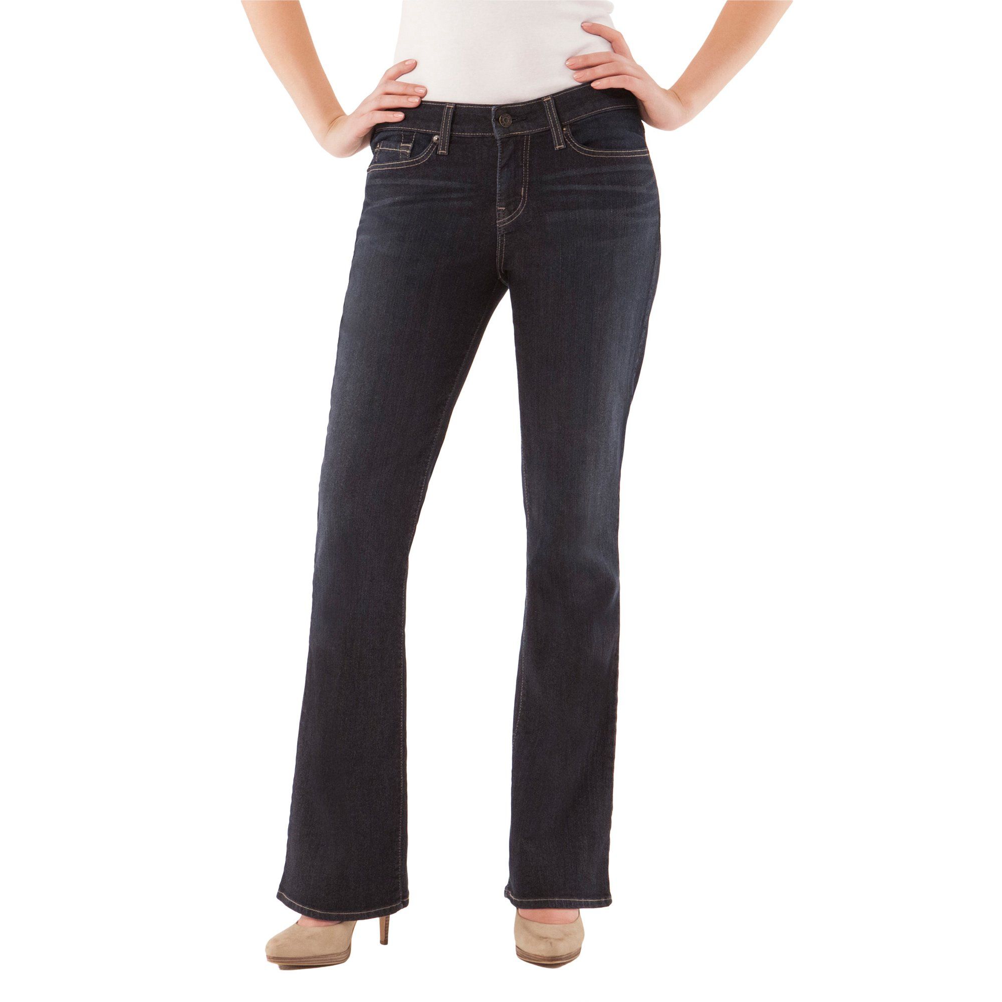 Signature by Levi Strauss & Co. Women's Modern Bootcut Jeans | Walmart (US)