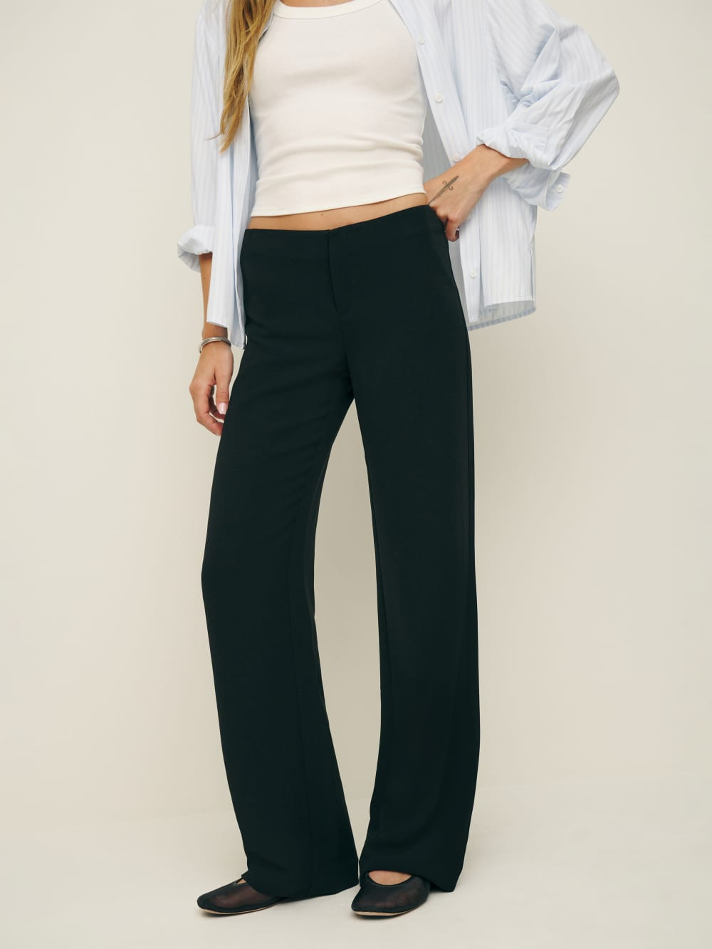 Vida Low Rise Pant | Reformation (Global)