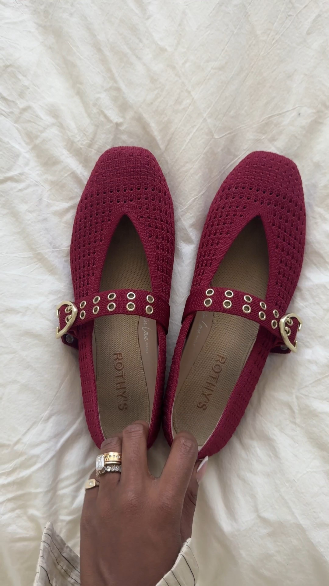 I am definitely on the Rothy’s train for good now! These shoes are truly the comfiest shoes. These are my second pair and I’m hooked! I live in the city and I walk pretty much everywhere, but sometimes I don’t want to sacrifice a cute outfit because of walking shoes. It’s cute and comfy all in one shoe!! 

#LTKWorkwear #LTKFindsUnder100 #LTKSaleAlert