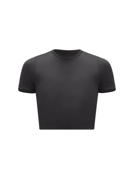Wundermost Ultra-Soft Nulu Crewneck Cropped T-Shirt | Lululemon (US)