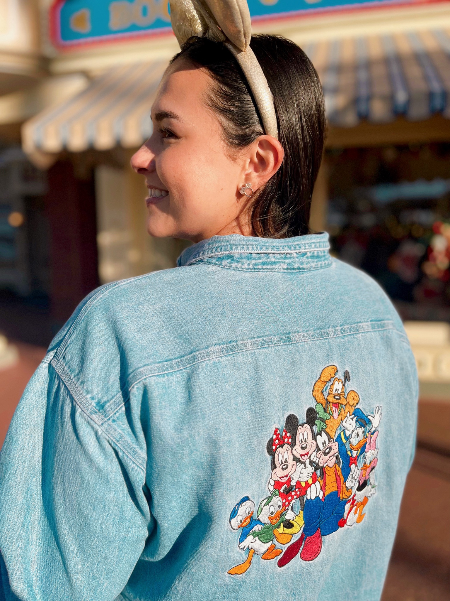 Mickey & friends denim jacket 

Disney world, Disney outfit, Disney vintage, Mickey and friends, Minnie ears, Disney, 90’s

#LTKU #LTKSeasonal #LTKtravel