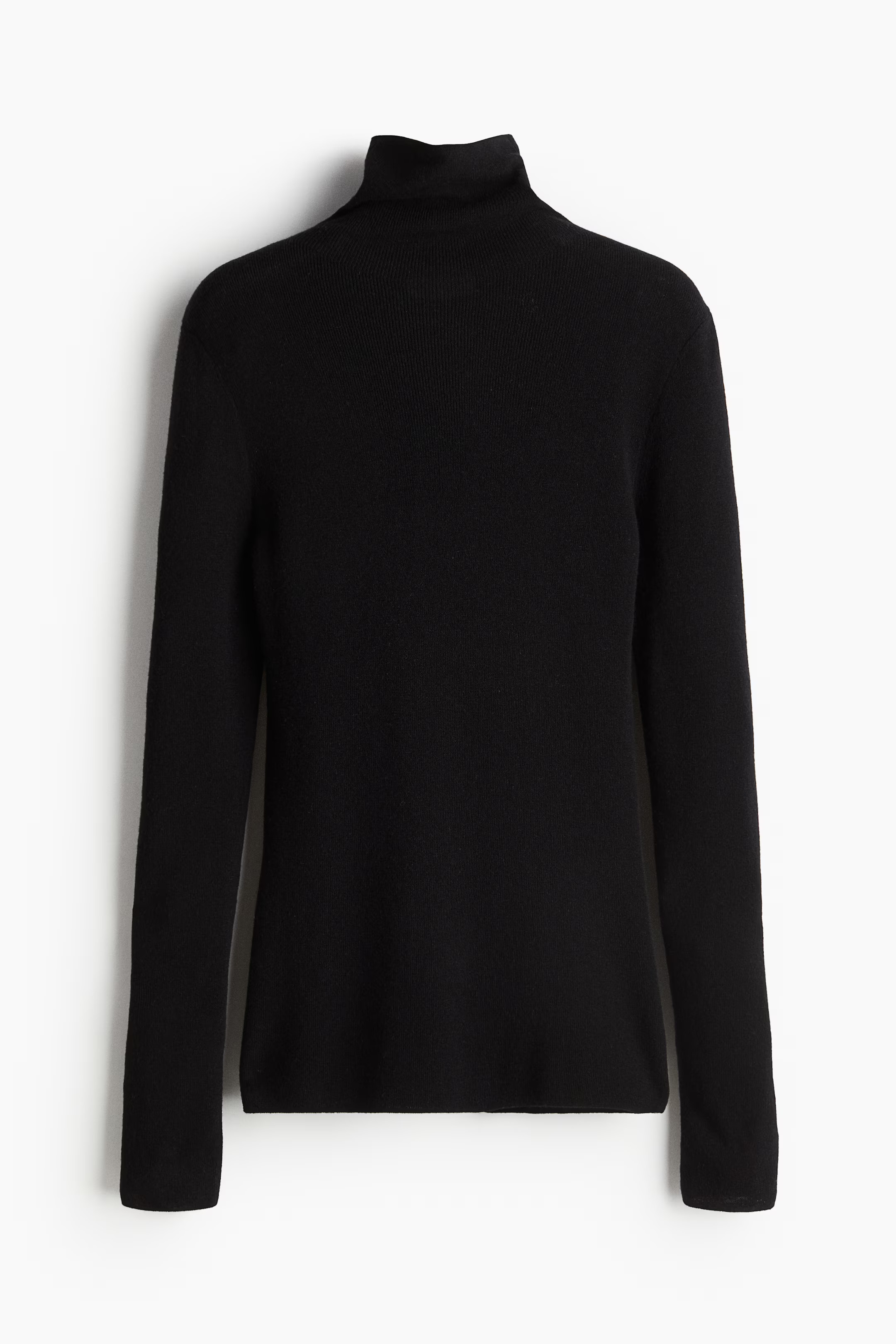 Cashmere-blend polo-neck jumper | H&M (UK, MY, IN, SG, PH, TW, HK)