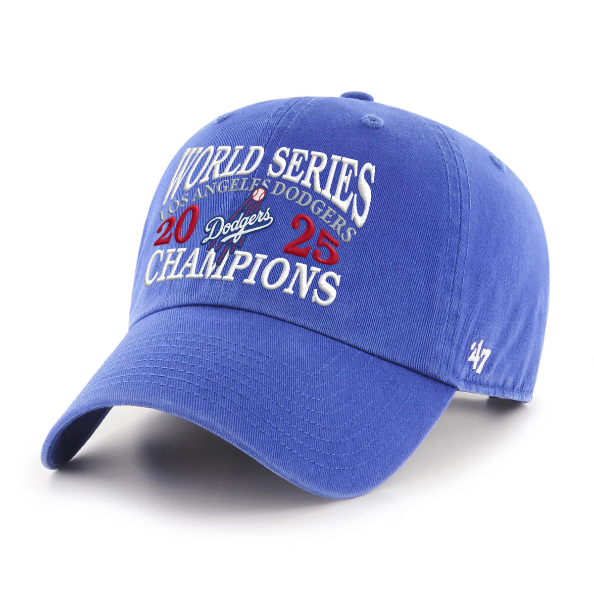 LOS ANGELES DODGERS 2025 WORLD SERIES CHAMPIONS '47 CLEAN UP | '47Brand