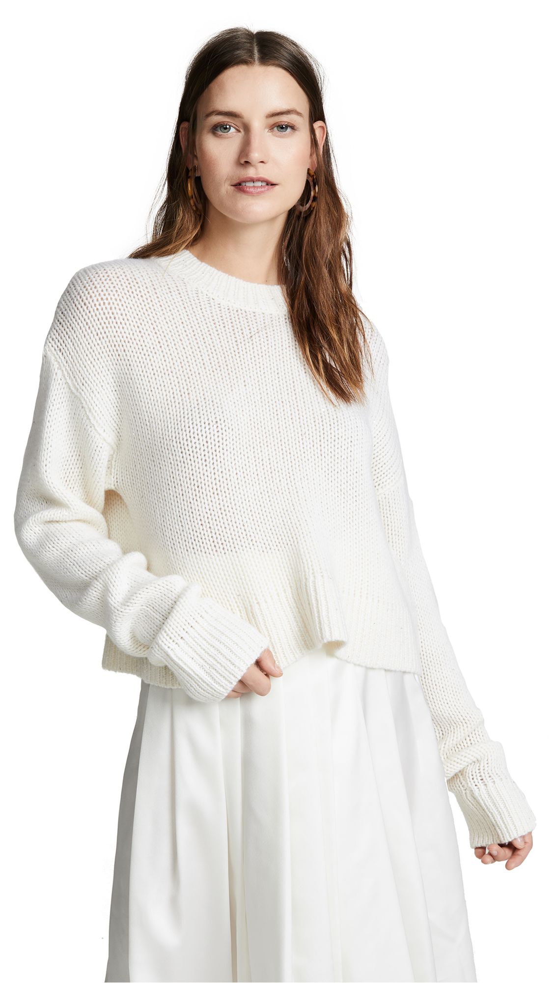 Sablyn Mercy Cropped Sequin Cashmere Sweater | Shopbop