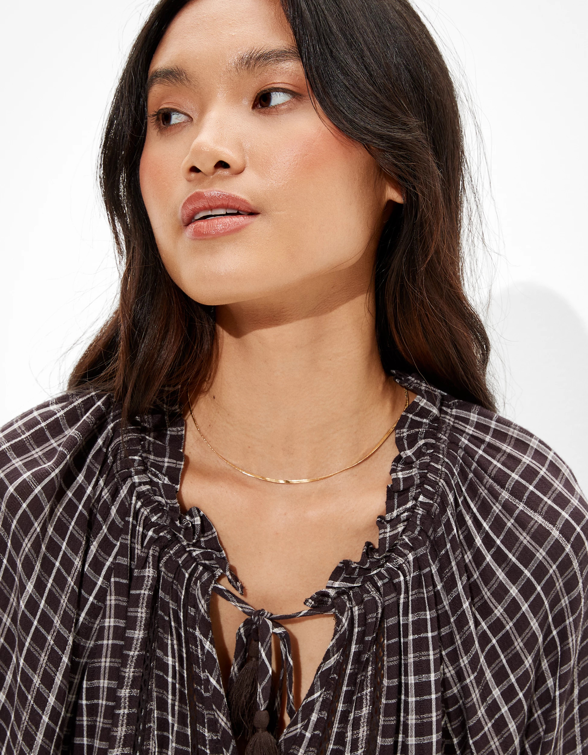AE Keepers Collection 14K Gold Plated Snake Chain | American Eagle Outfitters (US & CA)
