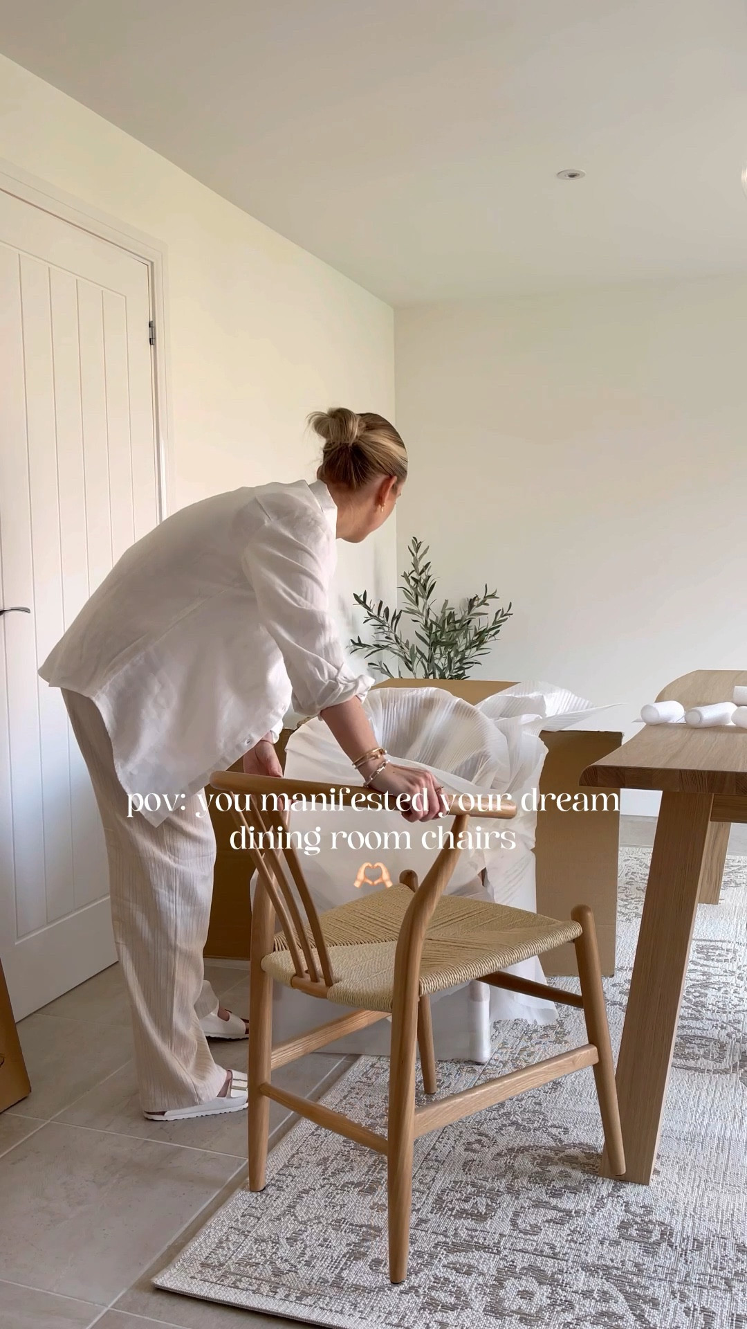 My dream dining room chairs from Olivia’s 🫶🏻 use ‘KP10’ for 10% off their full price items 
.
.
Wishbone chairs, dining room chairs, dining room table, furniture 

#LTKFind #LTKhome #LTKunder100