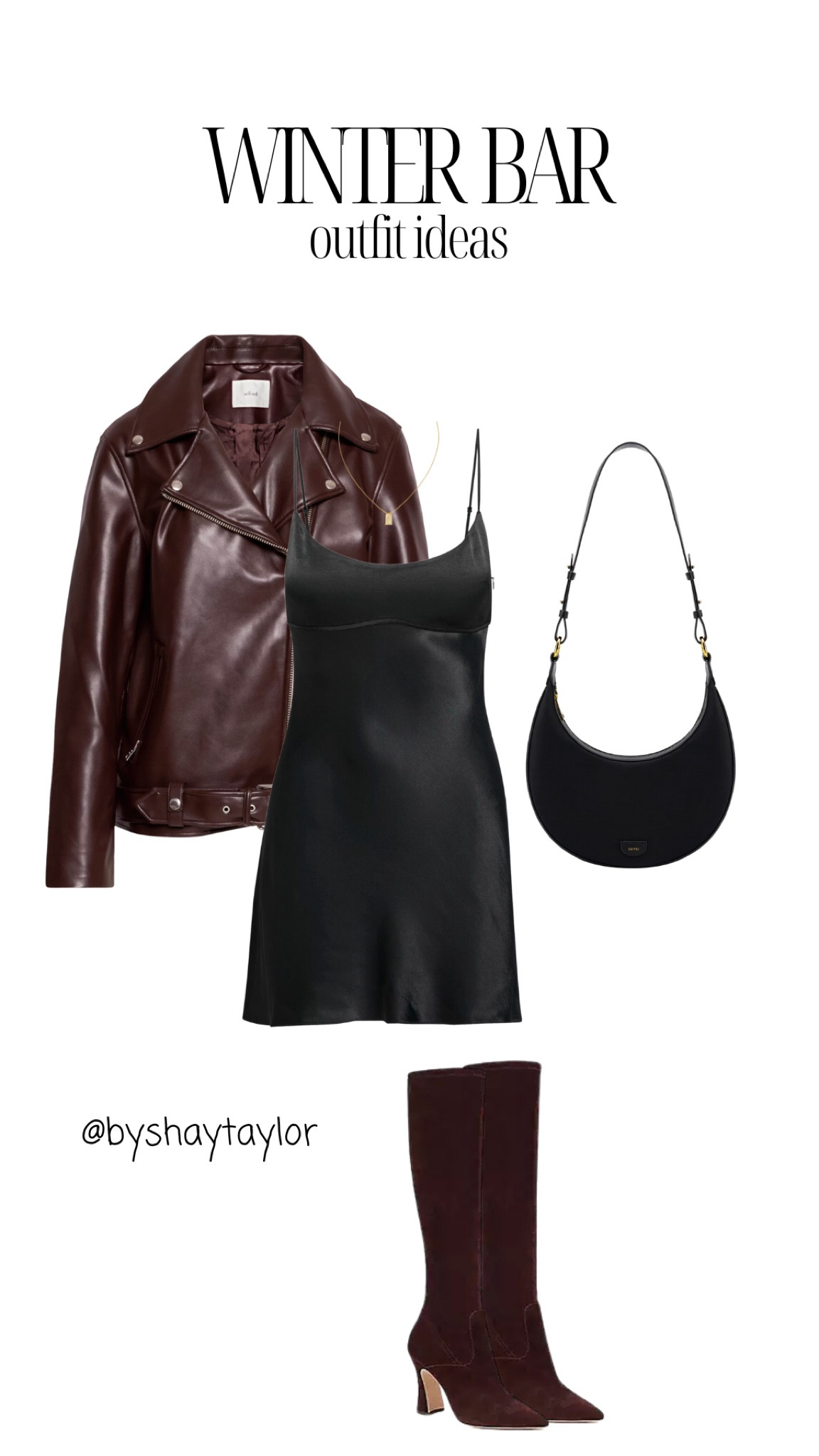 Winter Bar Outfit Ideas