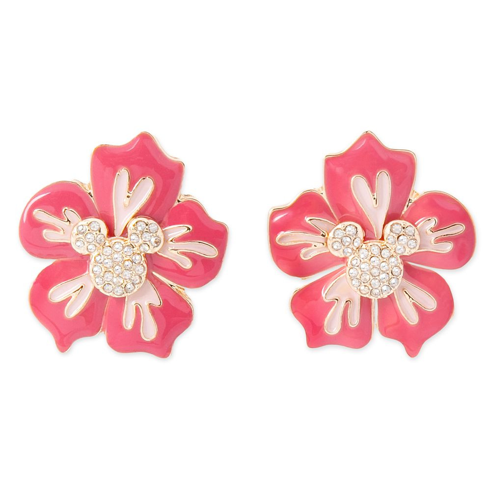 Mickey Mouse Icon Flower Earrings by BaubleBar | Disney Store