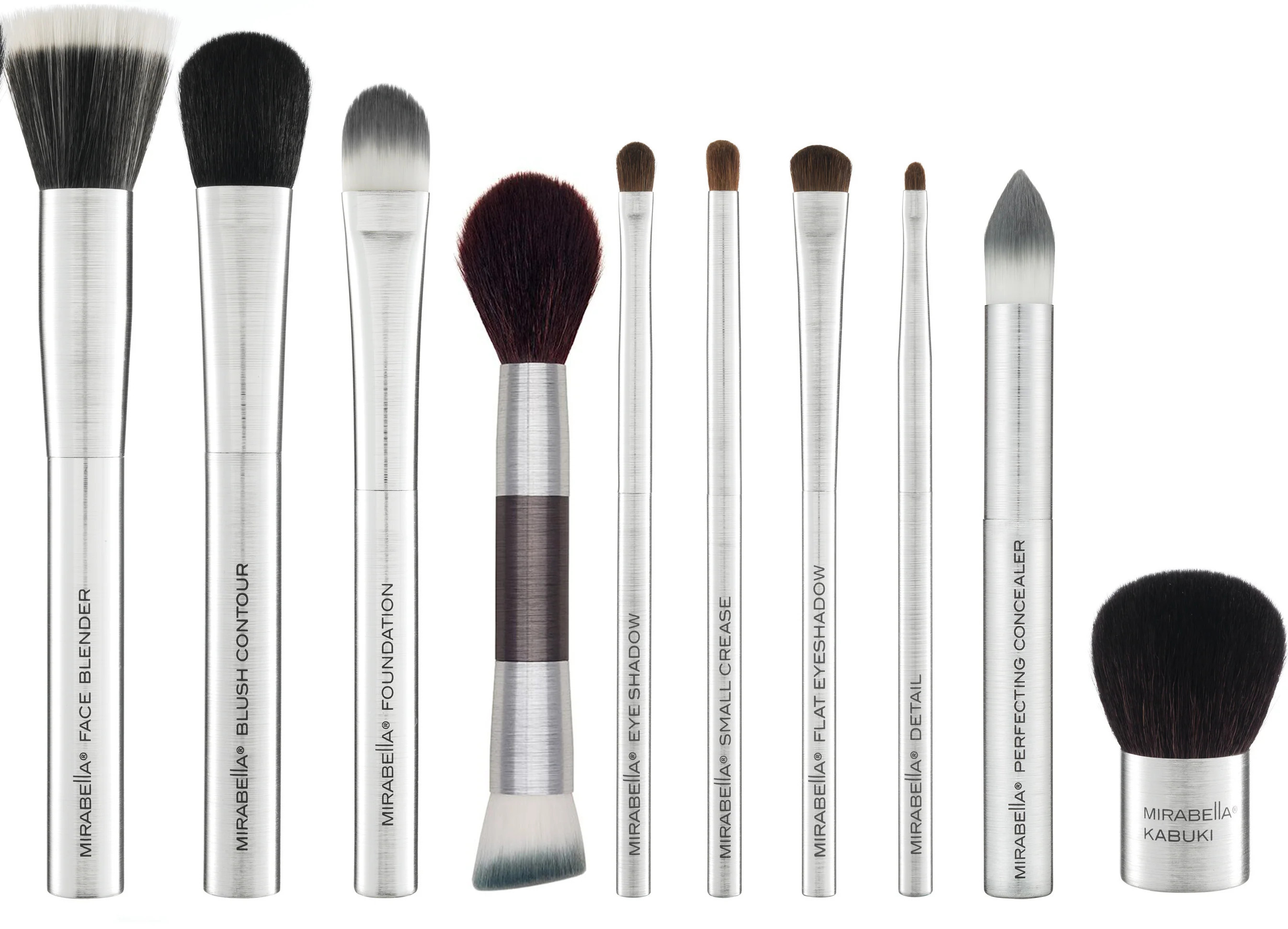Hand-sculpted, Luxurious Cosmetic Brushes | Mirabella 