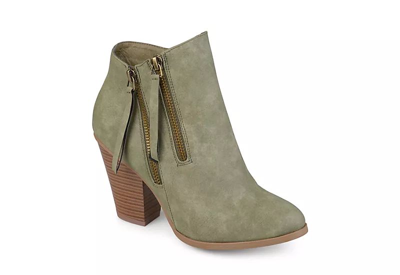 Journee Collection Womens Vally Bootie - Olive | Rack Room Shoes