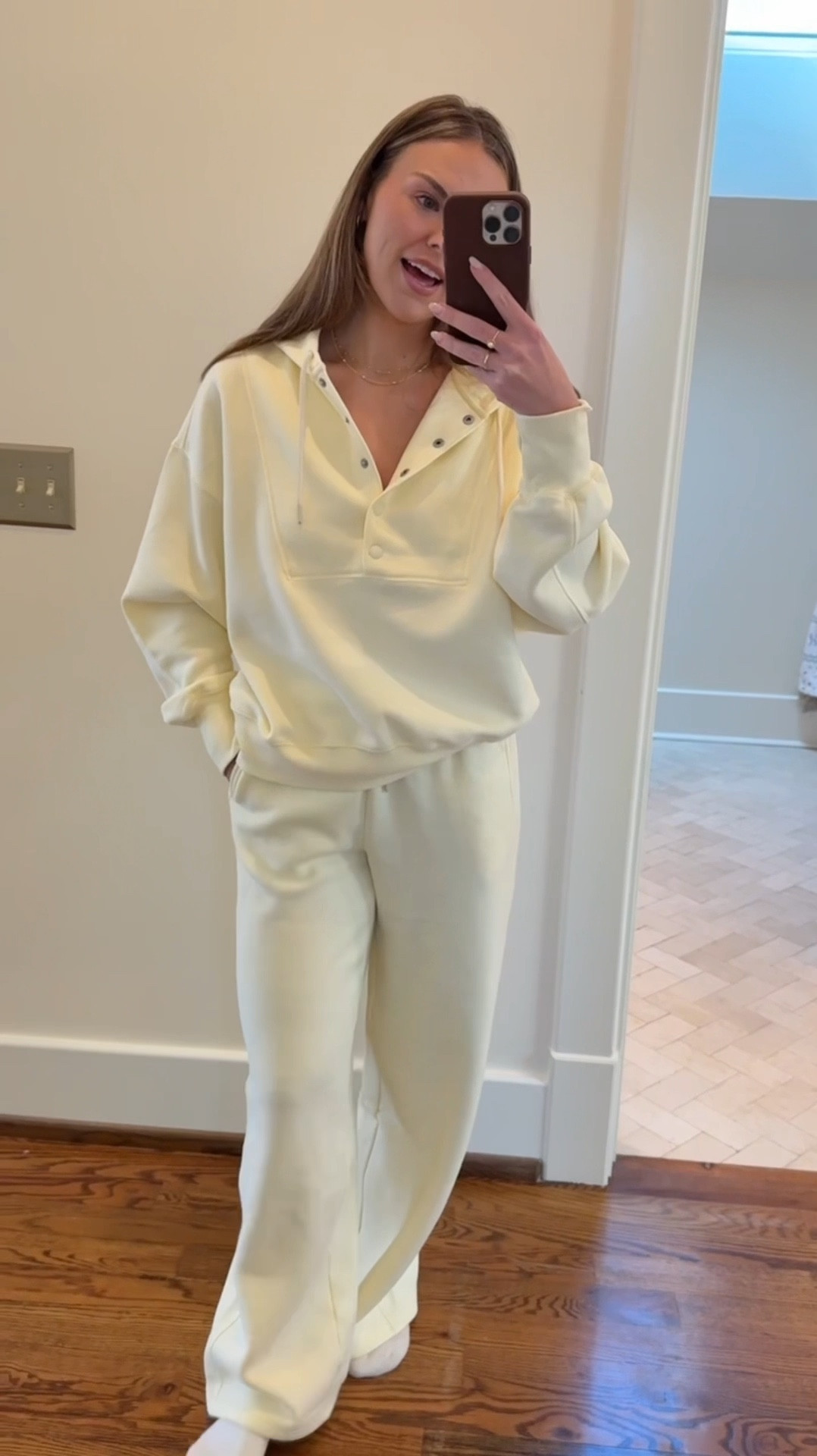 Loving all of these comfy sets, I want to keep them all! Let me know what one to choose 💛💛💛 #Aerie #Gap 

#LTKStyleTip #LTKSeasonal