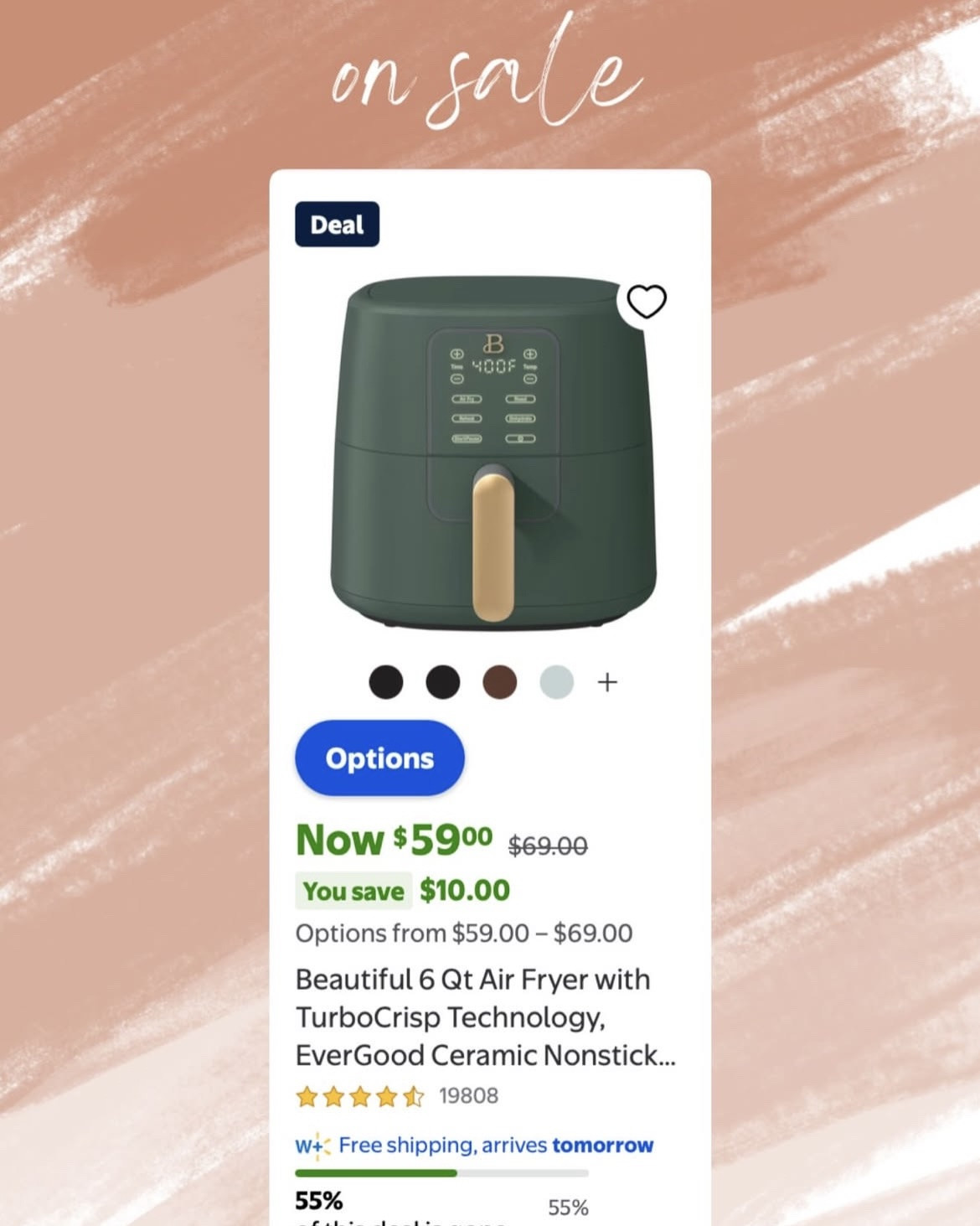 🚨Hot deals on home essentials @Walmart, On Sale Now! 🤩💁🏻‍♀️

Go snag one while the online sale is still on, linking everything here🔗✨
