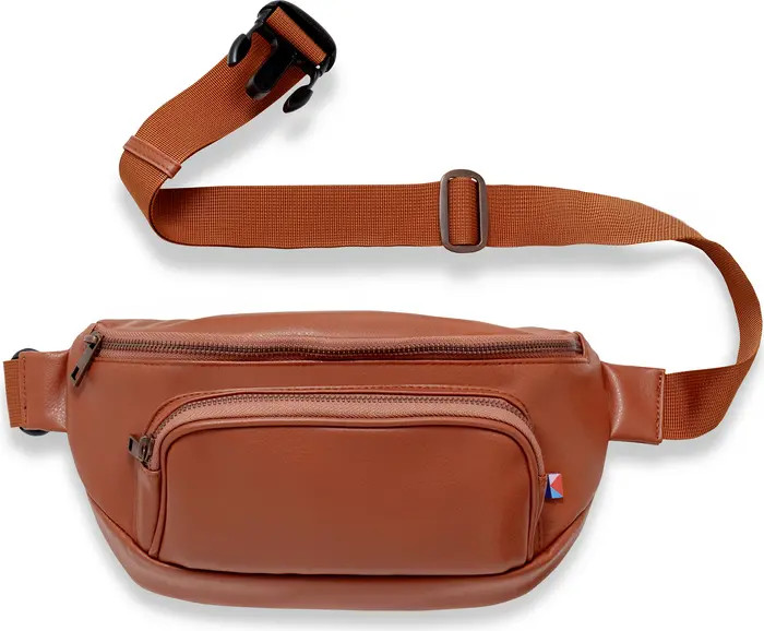 Faux Leather Diaper Belt Bag | Nordstrom