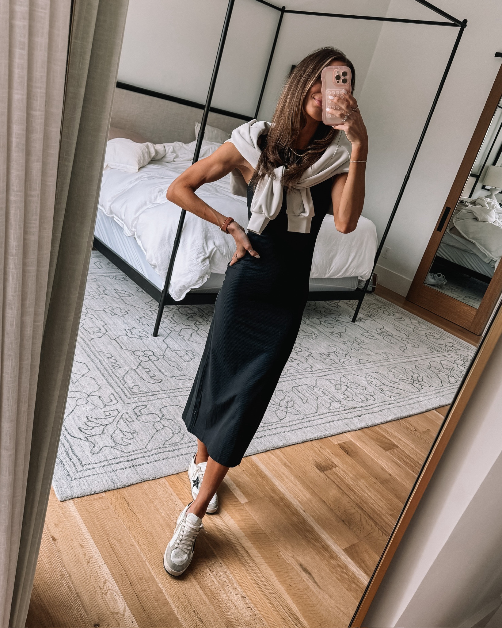 【ルルレモン】All Aligned Ribbed Midi Dress 美シルエット All Aligned Ribbed Midi Dress | Women's Dresses | lululemon
