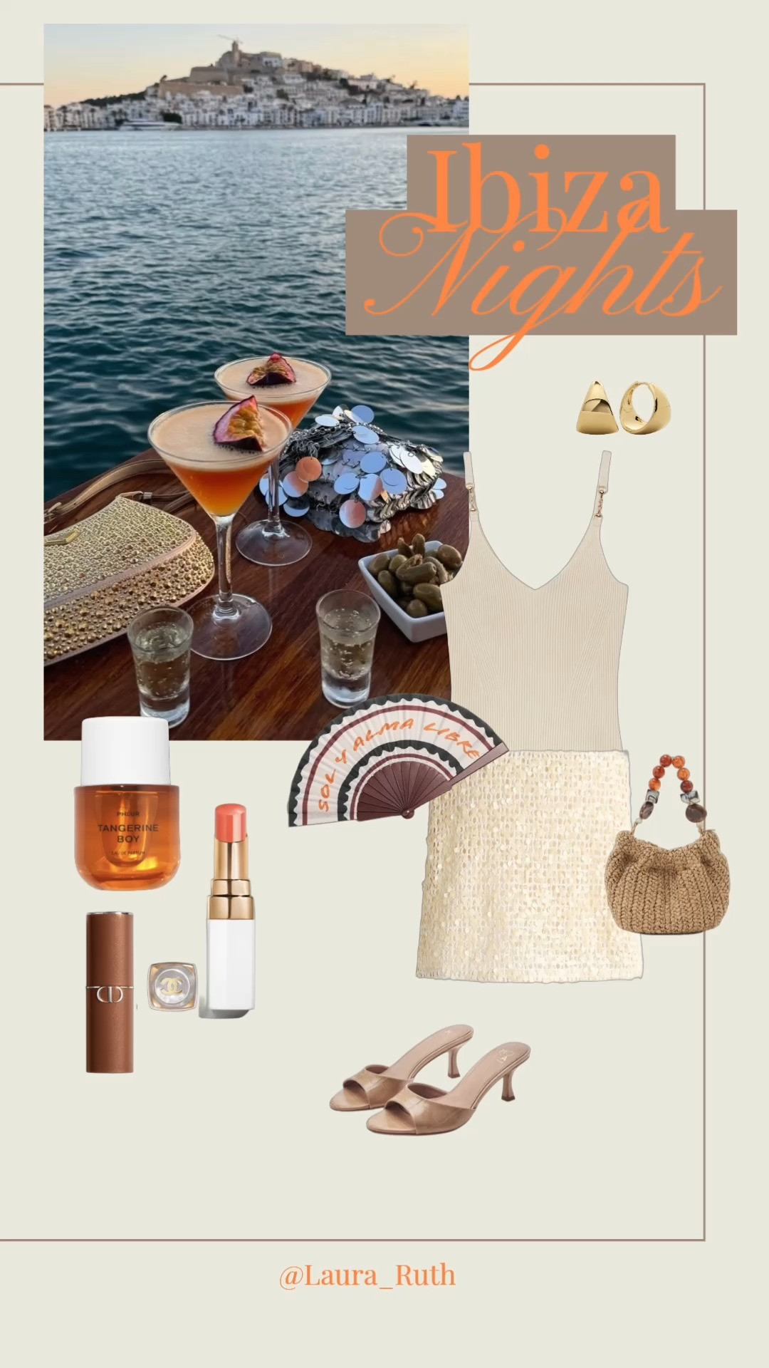 biza nights done right ✨ Summer outfits, sunset cocktails & an iconic Summer fragrance. Ibiza outfits, summer beauty 

 #LTKsummer #LTKtravel #LTKbeauty