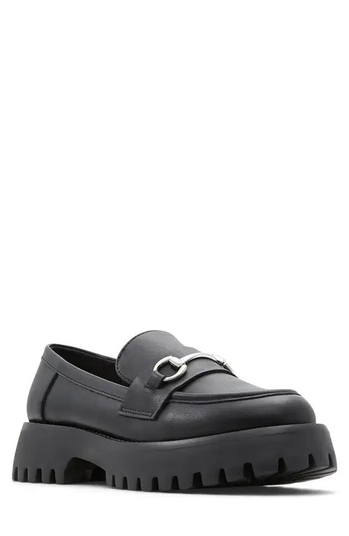 Call It Spring By Aldo Clueless Platform Loafer in Black at Nordstrom, Size 11 | Nordstrom