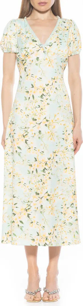 Alexia Admor Silvius Floral Short Sleeve Maxi Dress | Nordstromrack | Nordstrom Rack