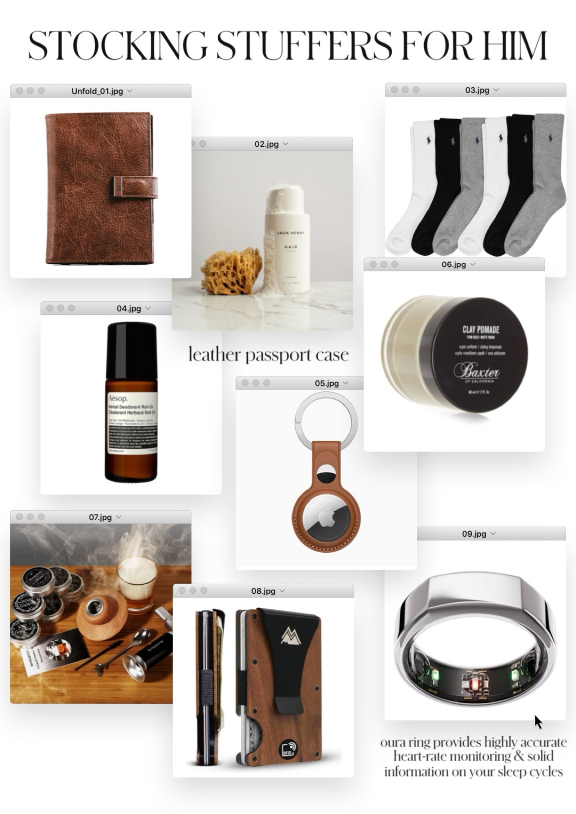 STOCKING STUFFER GIFT IDEAS FOR HIM