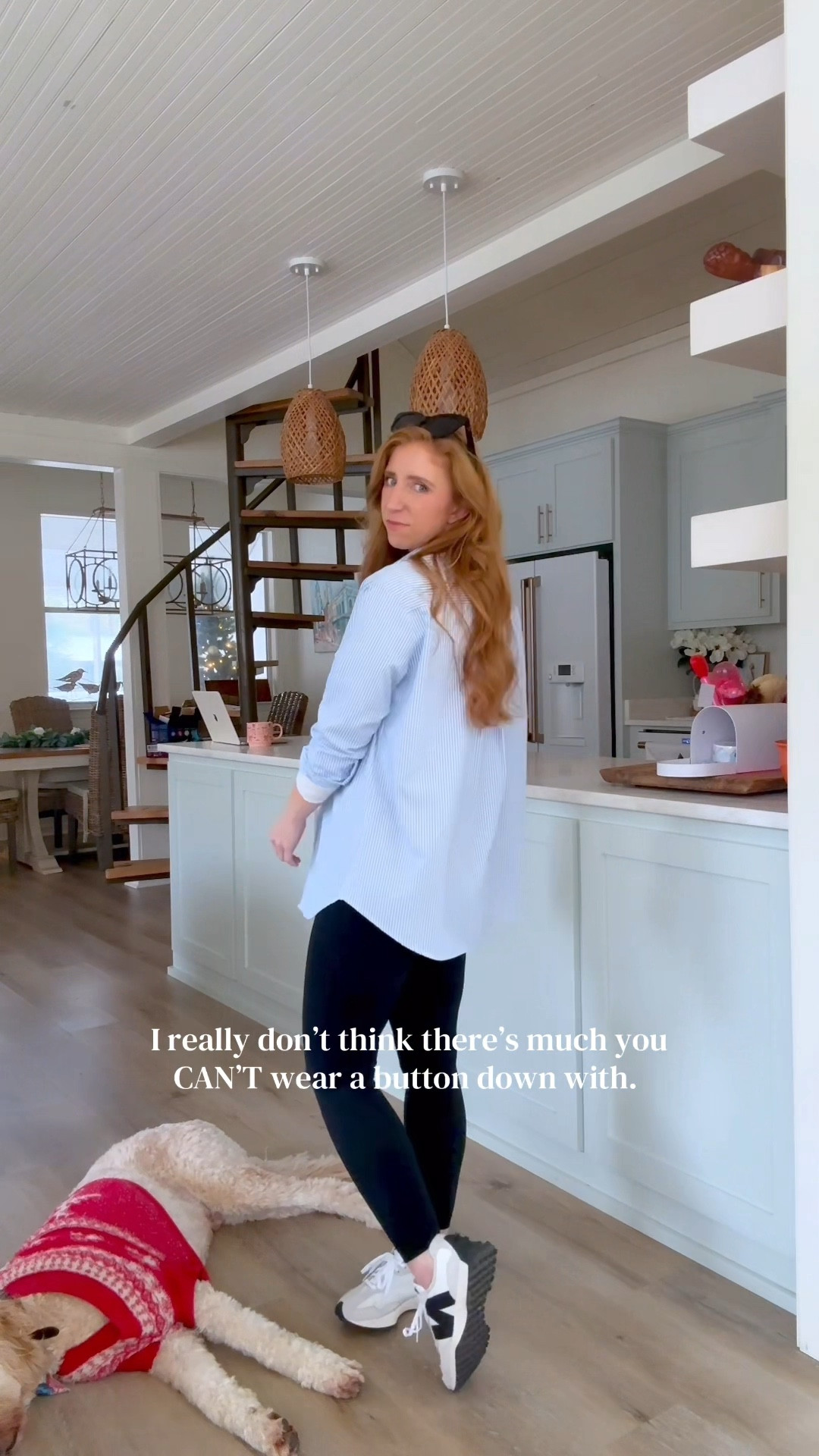 Casual chic outfit / early spring outfit 






Amazon fashion 
Amazon finds 
Comfy outfit 
WFH outfit 
Errands outfit 
Mom style 
Oversized button down 
Leggings outfit 

#LTKootd #LTKmomlife #LTKSeasonal