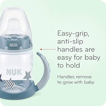 NUK Large Learner Cup, 10 oz, 2 Pack, 9+ Months, Timeless Collection, Amazon Exclusive | Amazon (US)