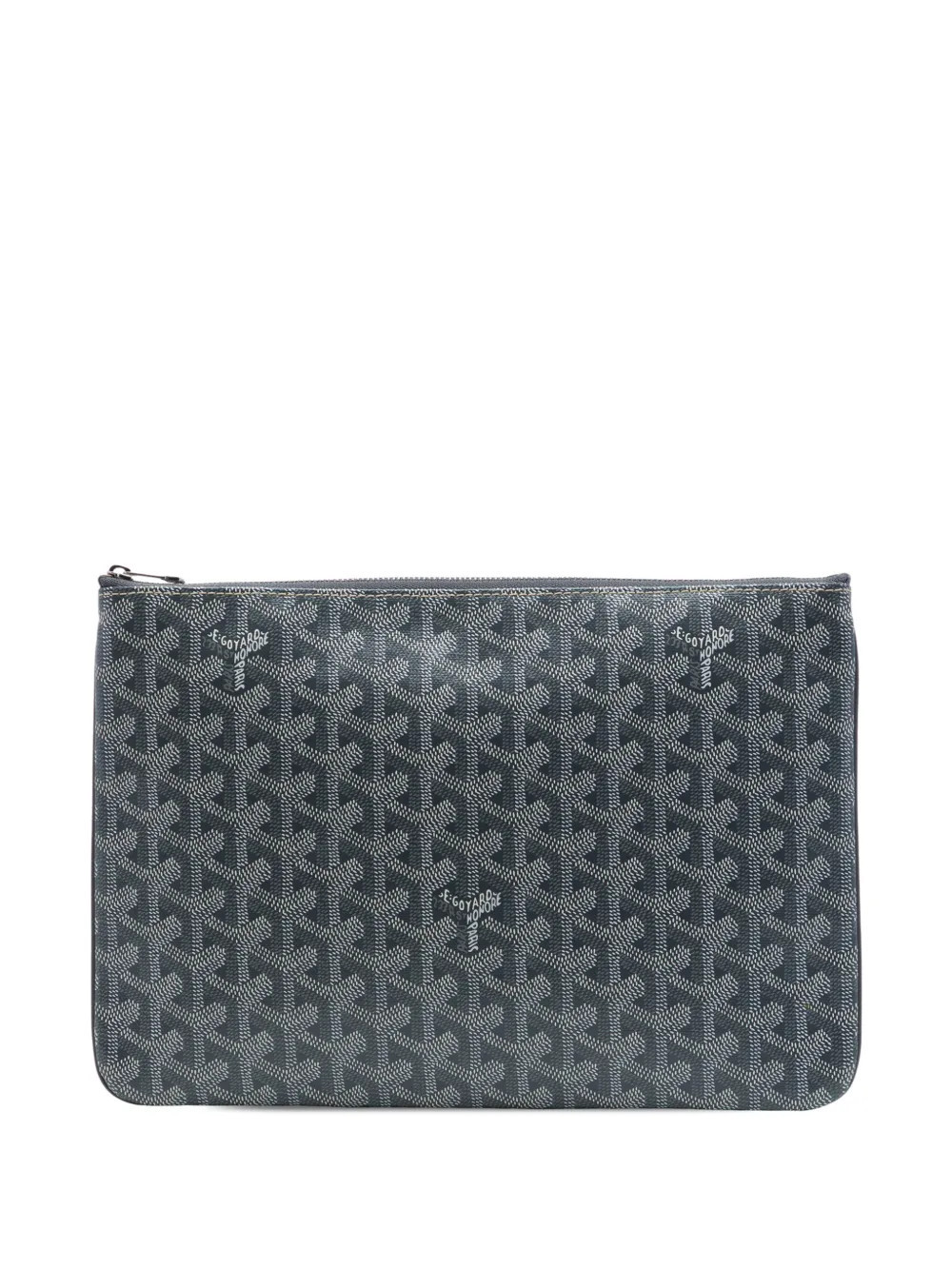 Goyard Pre-Owned 2023 Goyardine Senat MM clutch bag - Grey | Farfetch Global