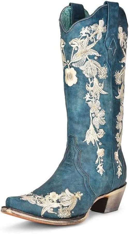 Corral Boots A4361 Navy Blue 11 B (M) | Amazon (US)