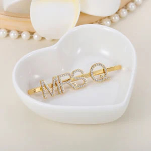 Letters Hair Clip,mrs Gold Name Hairpins,custom Hair Clip,name Hair Clip,gift for Mom - Etsy | Etsy (US)