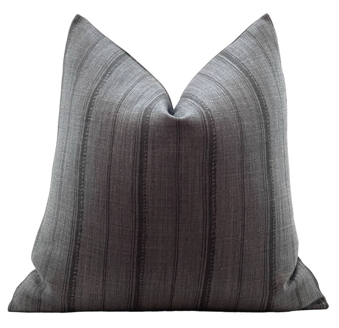 Peter Dunham Malabar Slate Pillow Cover, Decorative Throw Pillow - Etsy | Etsy (US)