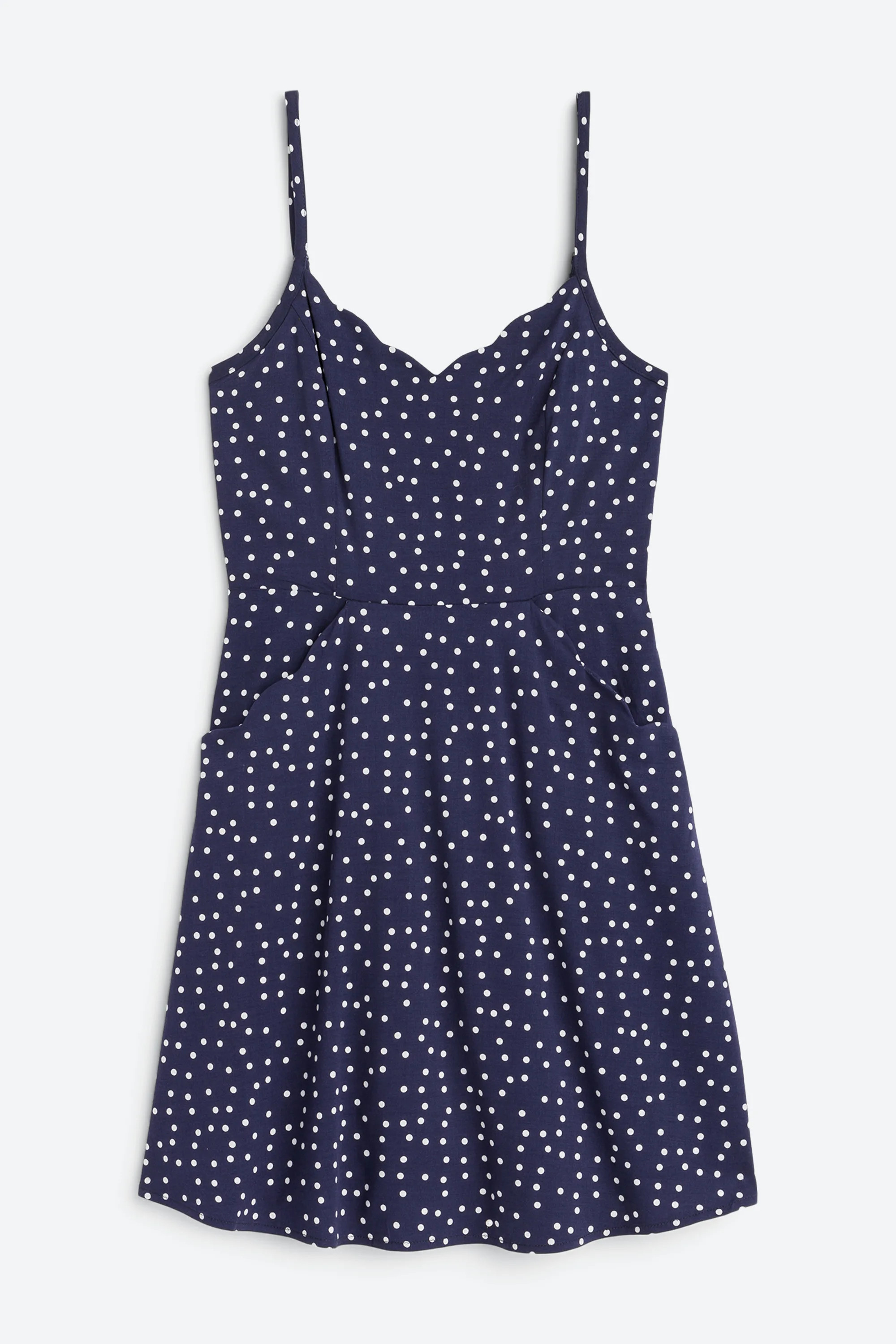 Beatriz Scallop Detail Dress | Stitch Fix