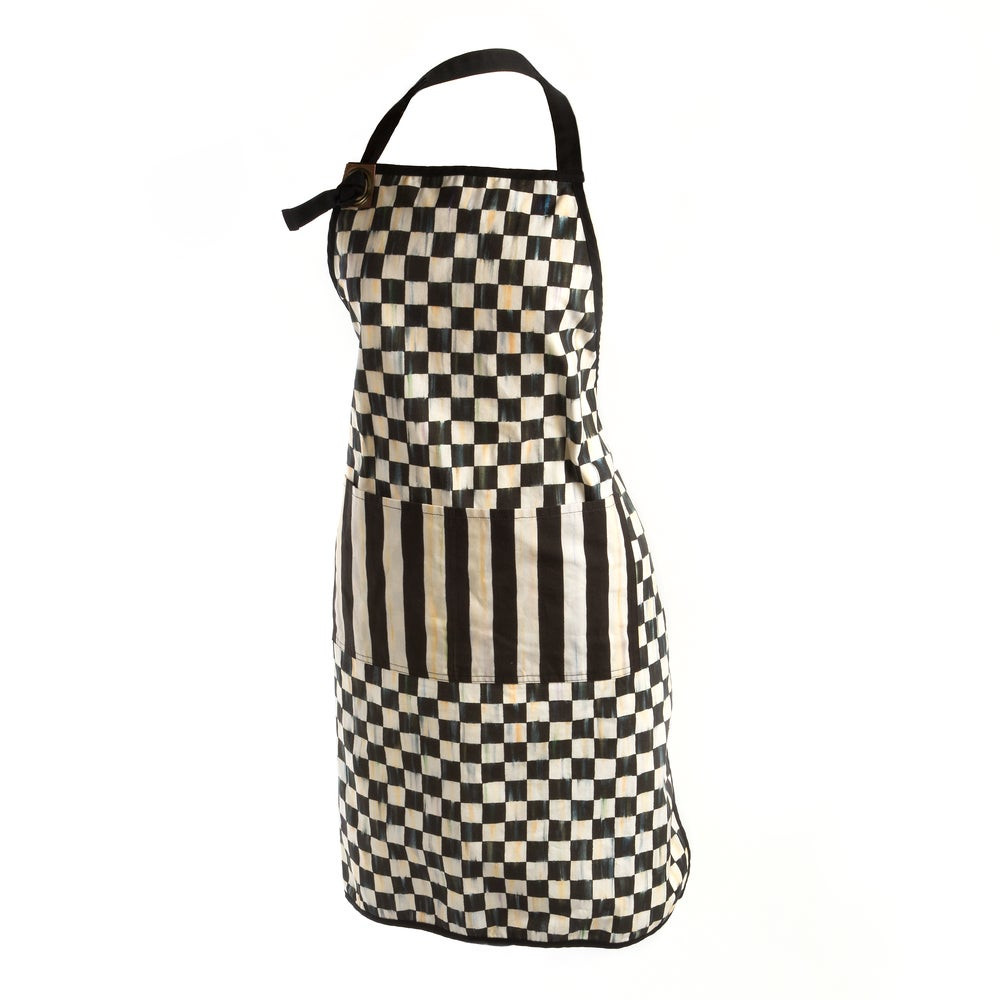 Courtly Check Bistro Apron | MacKenzie-Childs