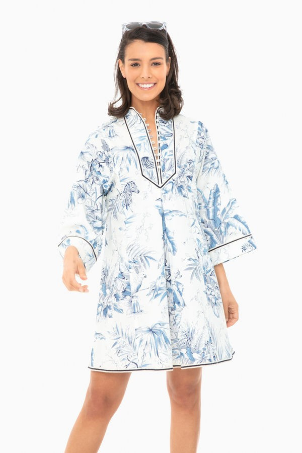 Safari Toile Indre Dress | Tuckernuck