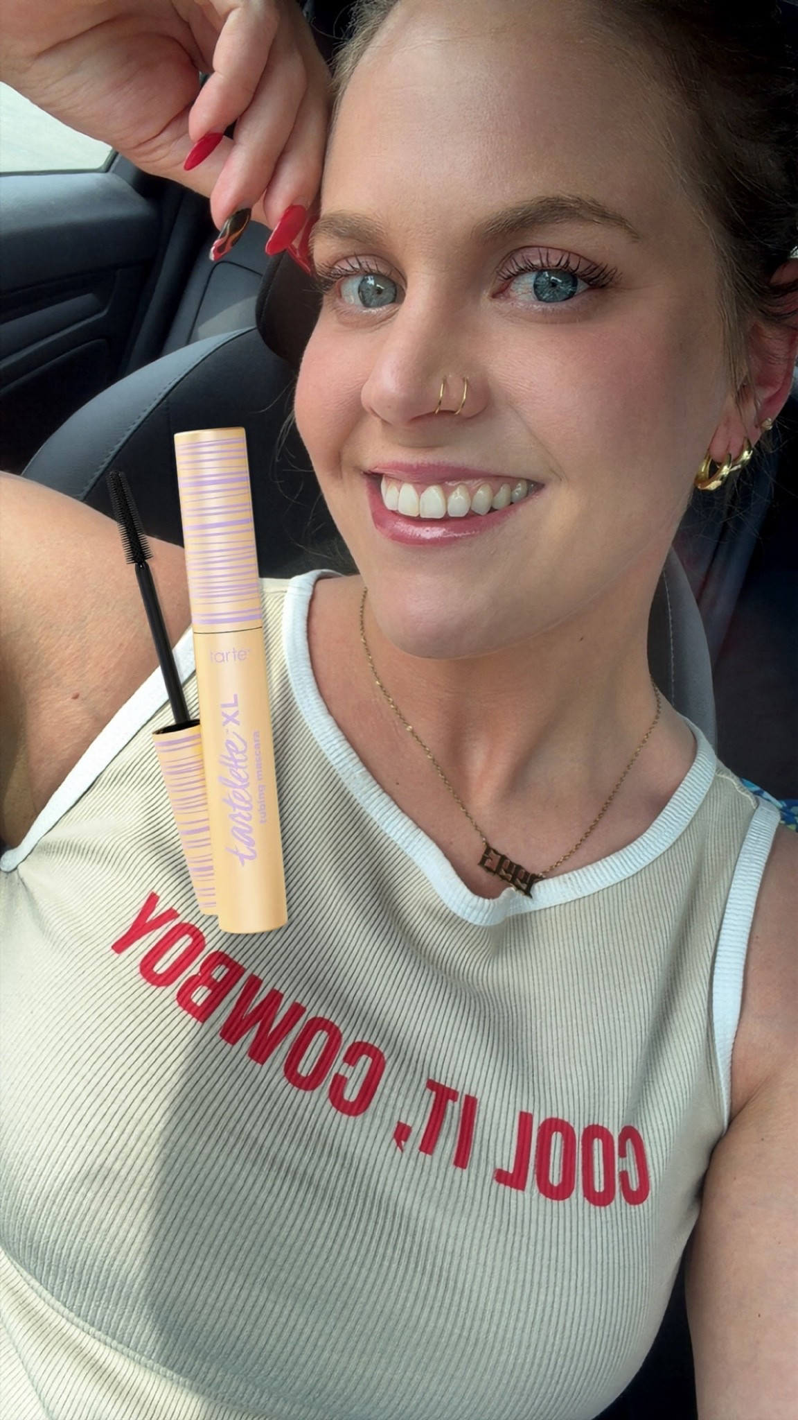 Lash GOALS 👏🏼👏🏼
Long, lifted lashes without the falsies - I’ve been reaching for the Tarte Tartlette XL Mascara for major length, volume, and all-day wear with no clumping or smudging 🙌🏼✨

• currently on sale for under $30 but stock is limited so snatch it while you can at Target or Ulta!


#LTKmakeup #LTKTrends #LTKUnder50 #TarteCosmetics #ForHer #MOTD #TarteMascara #TartletteXL #MascaraReview #BeautyFinds #MakeupMustHaves #LongLashes  #SephoraFinds #UltaBeauty #MakeupRoutine #SimpleGlam #SummerBeauty #CleanGirlMakeup #MakeupRecs

#LTKgrwm #LTKBeauty #LTKSaleAlert