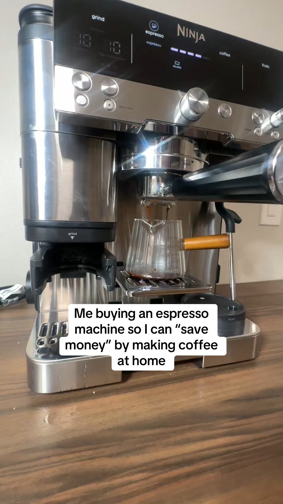 Spent a lot of money on an espresso machine so I can “save money” and stop going to Starbucks. Girl math says I’m basically making money now

#LTKHome