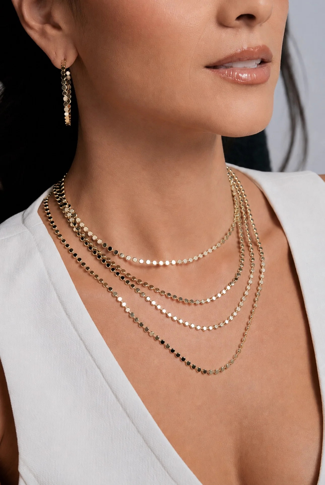 Dot Chain Necklace | MB Styles